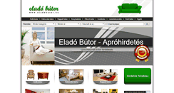 Desktop Screenshot of eladobutor.hu